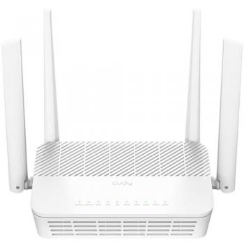 Router Cudy WR3000S AX3000 Wi-Fi 6 Mesh Gigabit, Doble Banda, 5 Puertos Ethernet RJ45, MU-MIMO, OpenVPN, Wireguard, Zerotier, Ipsec VPN