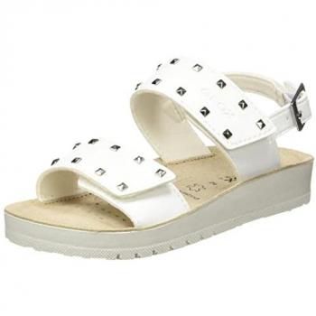 Sandalias Geox Costarei Gi para Niñas en Blanco, Talla 29 EU