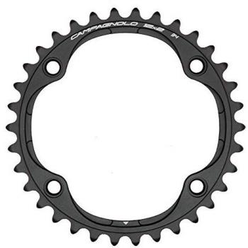Plato Campagnolo Super Record 12V 112 BCD Negro 34D