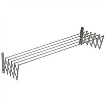 Sauvic 90845 - Tendedero E x tensible Aluminio 160 cm, Color 160 x 78 x 26,5 cm