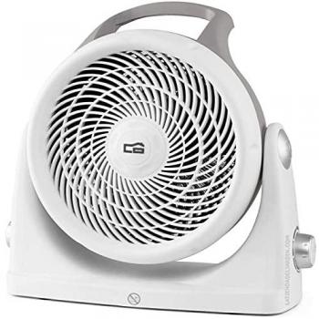 Calefactor giratorio 90º Orbegozo - 2 Potencias: 1000W ECO Silence y 2000W Alta Velocidad, Máximo Rendimiento de Calor