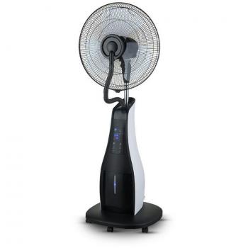 Ventilador de niebla LED V-TAC 80 W con mando a distancia, redondo, 3 aspas (17 pulgadas), modelo VT-8217-3