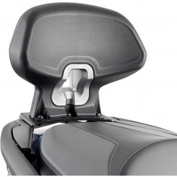 Givi Respaldo para Honda Forza 125/300 (2018-2019) Plateado, compatible con modelos Forza 125 ABS (2015-2018) y Forza 300 (2019), diseñado para mayor