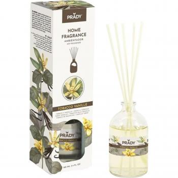 AMBIENTADOR MIKADO AROMAS FLORALES PRADY - FRASCO CRISTAL 100ML - VARITAS DIFUSORAS