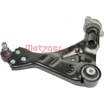 Control Arm METZGER 58100701 - Barra oscilante de suspensión de ruedas, fabricada con materiales de alta calidad, diseño preciso para un ajuste perfecto, resistencia a la corrosión, durabilidad mejorada y rendimiento óptimo en la