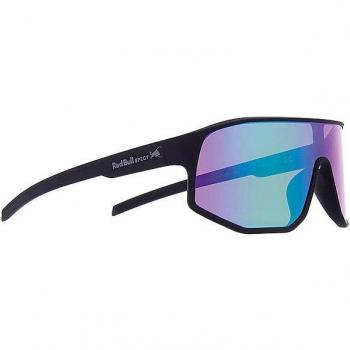 Red Bull Racing Gafas de sol unisex Dash con lentes marrón y espejo azul-verde, ideales para ciclismo
