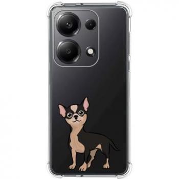 Funda de Silicona Antigolpes para Xiaomi Redmi Note 13 Pro 4G con Diseño de Perros 05