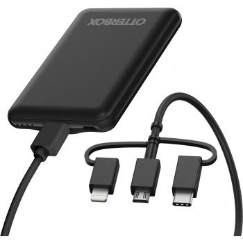 OtterBox Mobile Charging Kit 5000 mAh Black