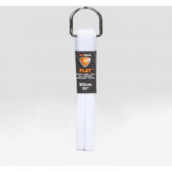 Cordones Sofsole Flat 90 cm blanco