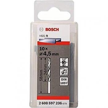 Bosch 2 608 597 236 - Pack de 10 brocas para carrocerías HSS-R, DIN 1897