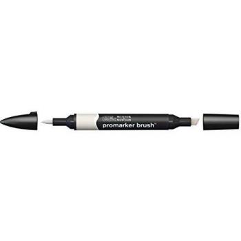 Rotulador BrushMarker Doble Punta Winsor & Newton Gris Cálido 1