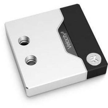 EK Water Blocks EK-Quantum Velocity² D-RGB CPU Water Block for Intel 1700 - Nickel + Satin Titanium