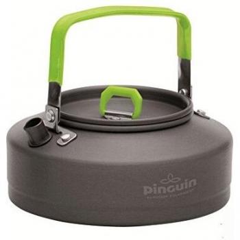 Hervidor de Agua Camping Pinguin Kettle S 0.7L - Aluminio Anodizado, Calentamiento Rápido, Multicolor