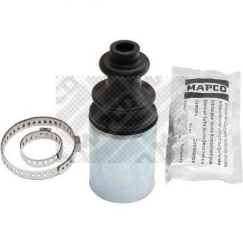 Fuelle de transmisión MAPCO 18306 - Juego de fuelles para árbol de transmisión, incluye dos fuelles, abrazaderas y es compatible con varios modelos de vehículos