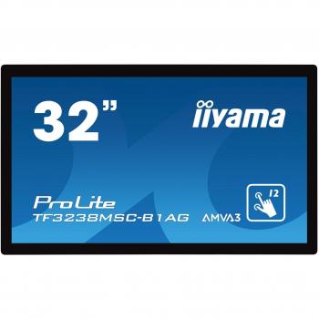 Monitor IIYAMA 31,5 PL TF3238MSC-B1AG TACTIL 8MS,VGA,DVI,HDMI,DP,SP