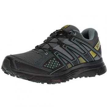 Salomon X-Mission 3, Zapatillas de Trail Running para Hombre, Verde