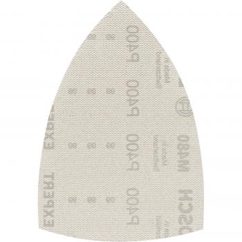 Malla de lija Bosch Expert M480 para multilijadoras, 100 x 150 mm, Grano 400, Pack de 10 unidades