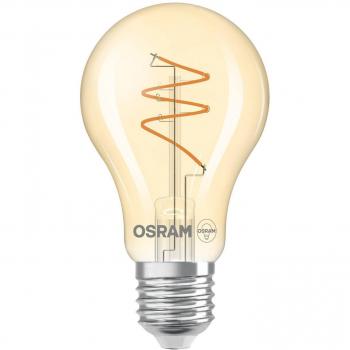 Bombilla LED Vintage E27 4,9W 2.700K Filamento Espiral Dorado Atenuable