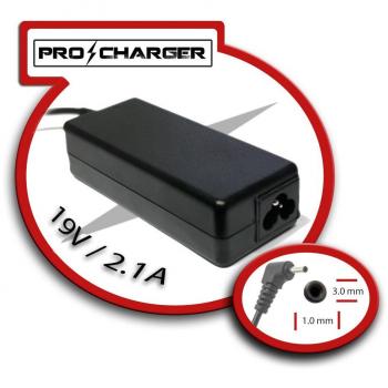 Carg. Ultrabook 19V/2.1A 3.0mm x 1.0mm 40w Pro Charger