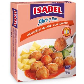 Isabel Albóndigas de Atún - 7 Paquetes de 160 gr - Total: 1120 gr