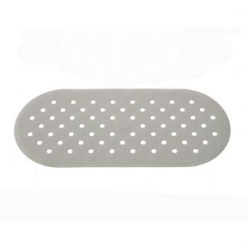RIDDER Alfombrilla para bañera antideslizante Action gris, absorbente, color gris