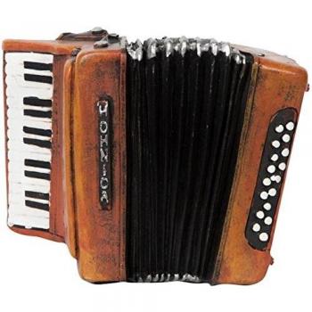 Caja de música vintage Biscottini 15x10,2x12,2 cm | melodía Danubio Azul (Strauss) | carillon para adultos y niños