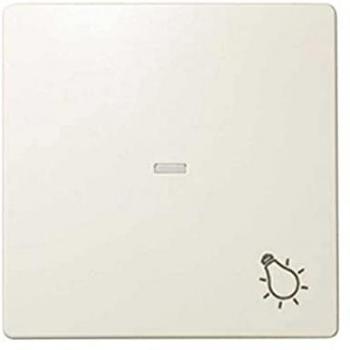 Tecla Simon 82 con Visor de Luz Marfil