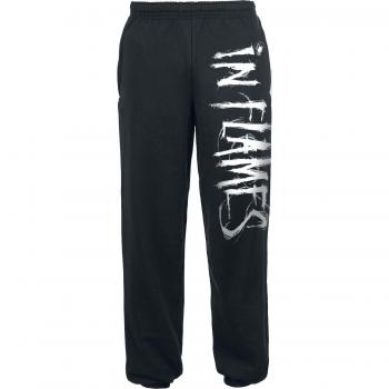 In Flames Logo Pantalones de Deporte Negro XL