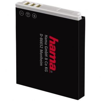 Hama - Li-Ion Battery DP 090 f/Canon, Litio-Ion, 700 mAh, 3.7 V, 40 x 35 x 5 mm, Gris