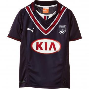PUMA FCGB HOME KIDS SHI - Camiseta, color azul, talla 162