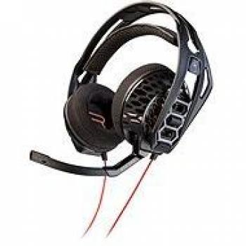 Plantronics RIG 505 Lava Auricular con micrófono Binaural Diadema Negro - Auriculares con micrófono