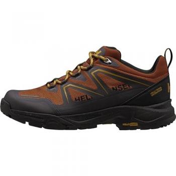Zapatillas de trekking Helly Hansen Cascade Low Ht para hombre, color naranja y gris oscuro, talla 43