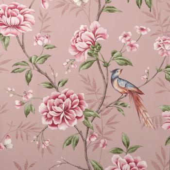Akina Floral Blush Wallpaper