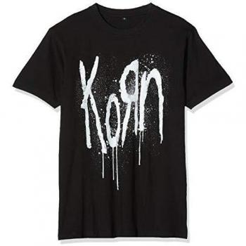 MERCHCODE Men's Korn Still A Freak Tee Black L T-Shirt, L