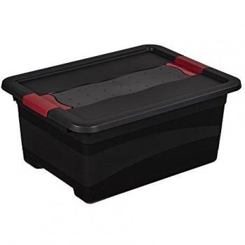Caja de almacenamiento Keeper Eckhart, 12 litros, grafito/rojo