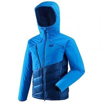 Millet Elevation Dual Down JKT – Anorak para Hombre, Hombre, Color Poseidon/Electric Blue, tamaño FR : S
