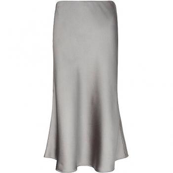 Liu Jo Gray Midi Pleated Skirt, Female, Size M