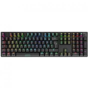 Teclado Gaming Inalámbrico Sharkoon SKILLER SGK36W con Retroiluminación Roja