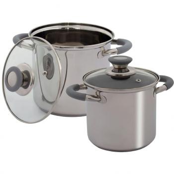 Juego de utensilios de cocina Eurotrail Melrose 2 piezas acero inoxidable