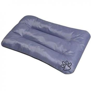 vidaXL Colchón para perro tamaño L gris