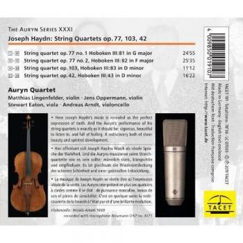 The Auryn Series XXXI : Auryn's Haydn: op. 77, 103, 42