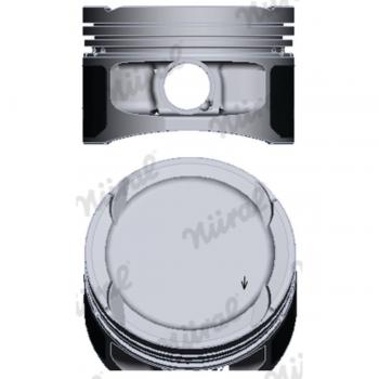Pistón NÜRAL 87-447800-00 - Pistón de alta calidad, fabricado en material resistente, diseñado para motores específicos, con un diámetro y altura adecuados para optimizar el rendimiento del motor