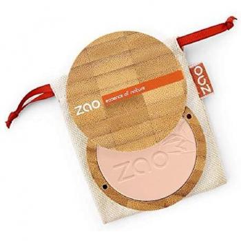 ZAO Bamboo Compact Powder 9g - Vegan & Bio - Shade 304 Cappuccino