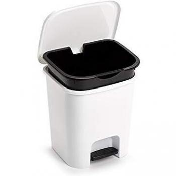 Plastic Forte Cubo Pedal Smart Blanco 7,5 litros, 1215901