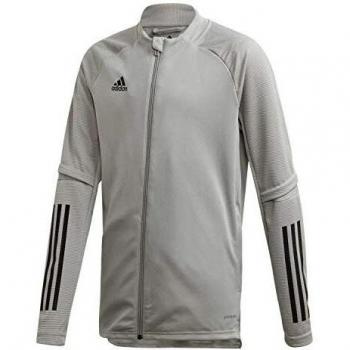 adidas Condivo 20 Training Jacket Chaqueta Entrenamiento, Niños, Team Mid Grey/Black, 164