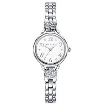 Viceroy 42272-05 Reloj Niñas Cuarzo Acero Brazalete Circonitas Tamaño 24 mm