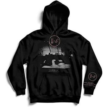 Twenty One Pilots Dark Stage Unisex Black Hoodie - Size S - 80% Cotton, 20% Polyester