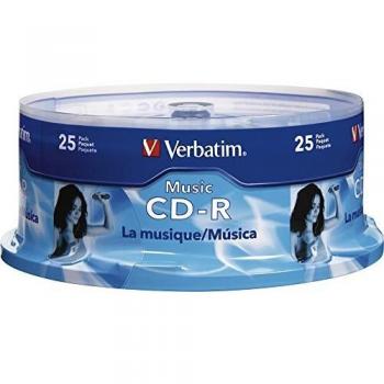 Verbatim 96155 Cd Recordable Media - Cd-r - 40x - 700 Mb - 25 Pack Spindle