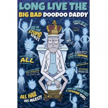 Póster Rick & Morty Doodoo Daddy 91.5x61cm