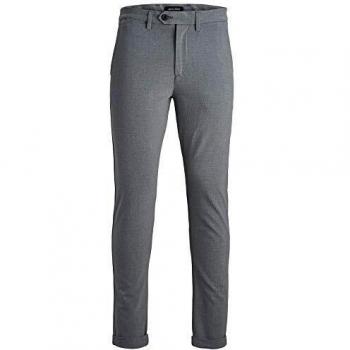 Jack & Jones Marco Connor Slim Fit Chino Pants Grey Melange 34W/30L